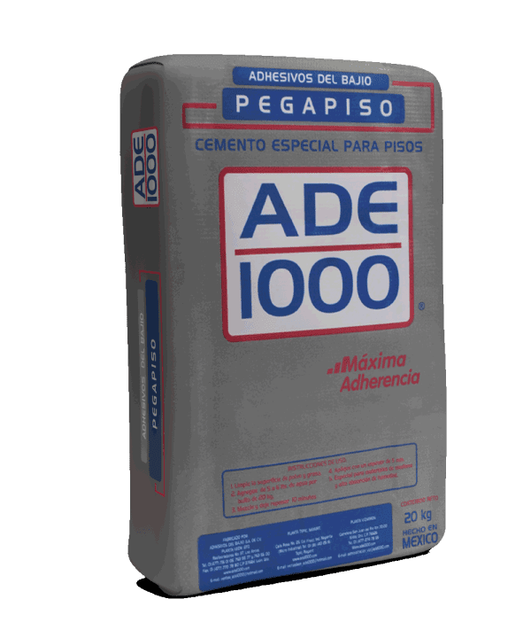 Adhesivo para piso Cerámico , Rudo Gris 20 Kg. Ade1000 - Imagen 2