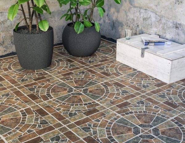Piso Cerámico Rioja Multicolor GRJ1 37 cm. Daltile - Imagen 2