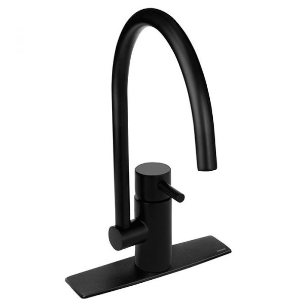 Monomando Fregadero Elite Ebano Mod. E-300-EB. Helvex