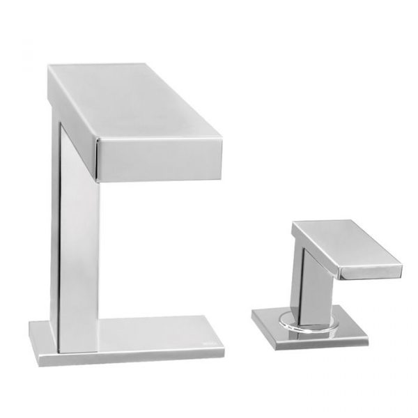 Monomando Lavabo Contra Push Scala Cromo Mod. E-948. Helvex