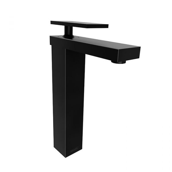 Monomando Lavabo Alto Contra Push Maxima Ebano Mod. EP-933-EB. Helvex