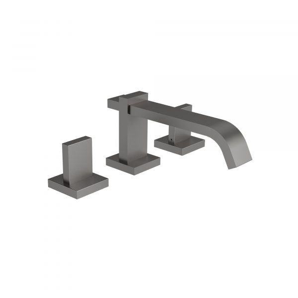 Mezcladora Lavabo Ts Contra Push Vertika Titanio Mod. MP-1000-TN. Helvex