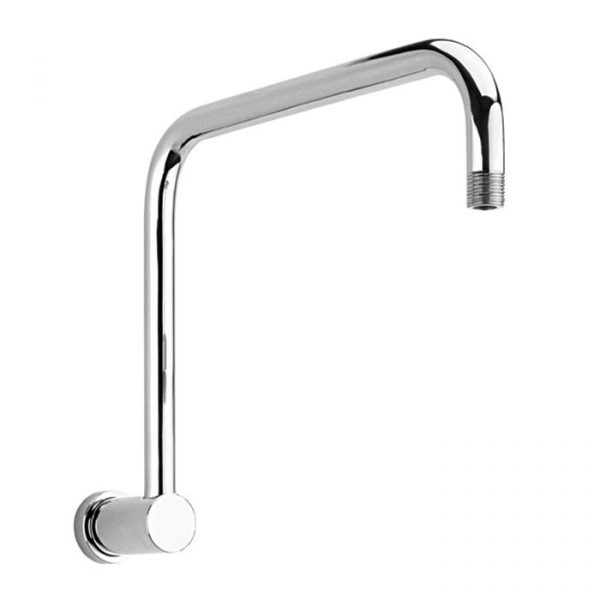 Brazo y Chapeton Angular Redondo Cromo   Mod. TR-039. Helvex