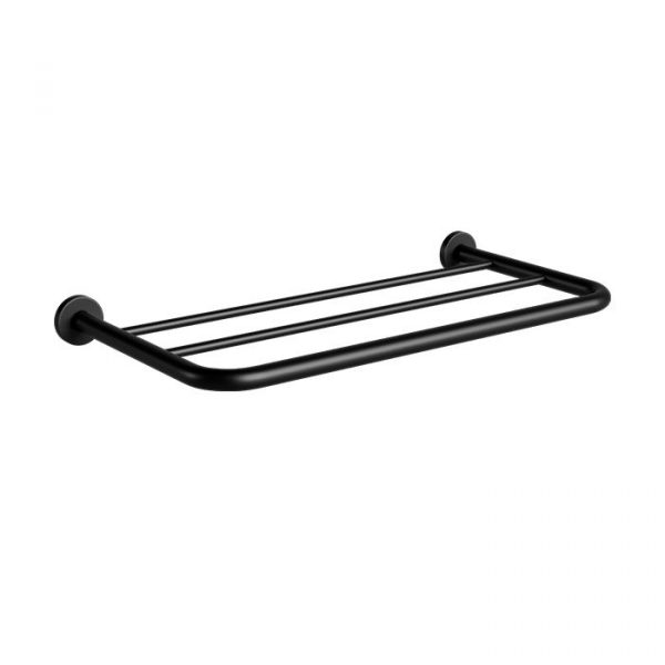 Portatoallas Multiple Tubular Ebano Mod. TUB-10-EB. Helvex