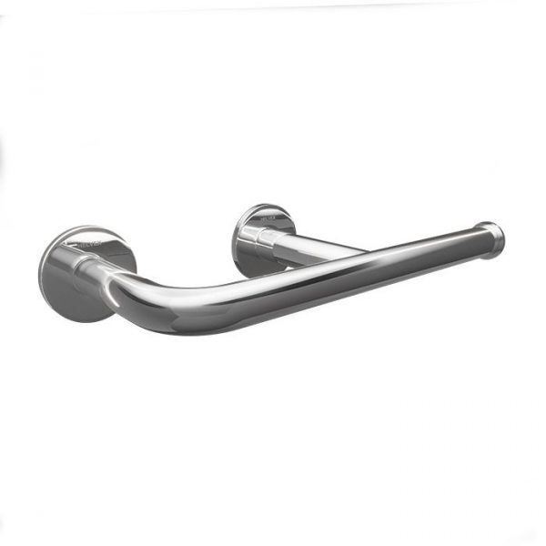 Portapapel con Soporte Tubular Cromo Mod. TUB-35. Helvex