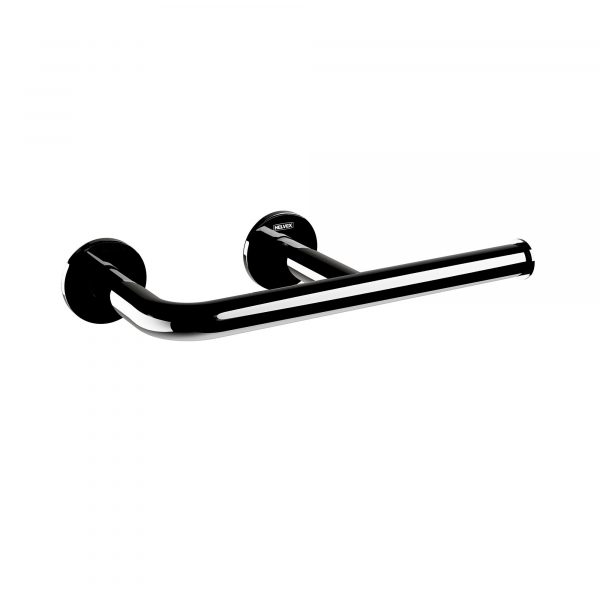 Portapapel con Soporte Tubular Obsidiana Mod. TUB-35-OB. Helvex