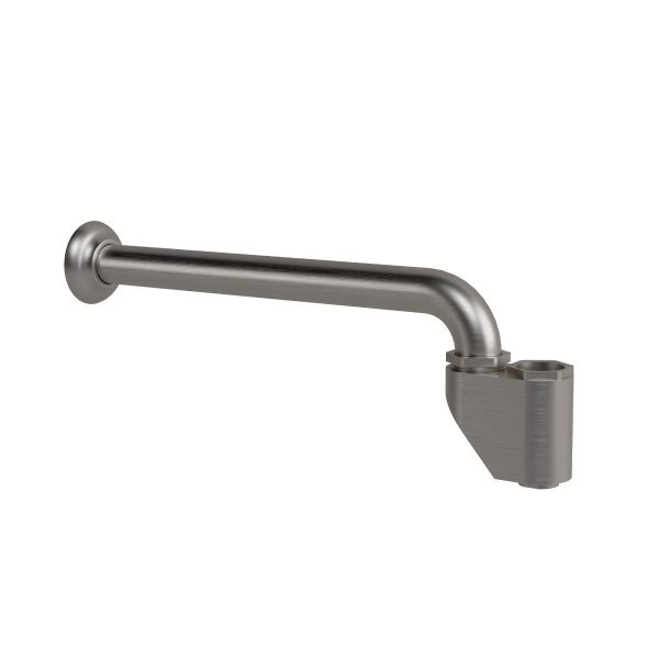Cespol Lavabo con Registro Largo 40Cm Titanio  Mod. TV-016-40-TN. Helvex