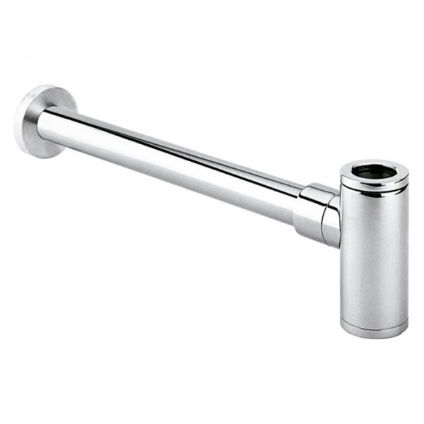 Cespol Lavabo con Registro Cromo Mod. TV-017. Helvex