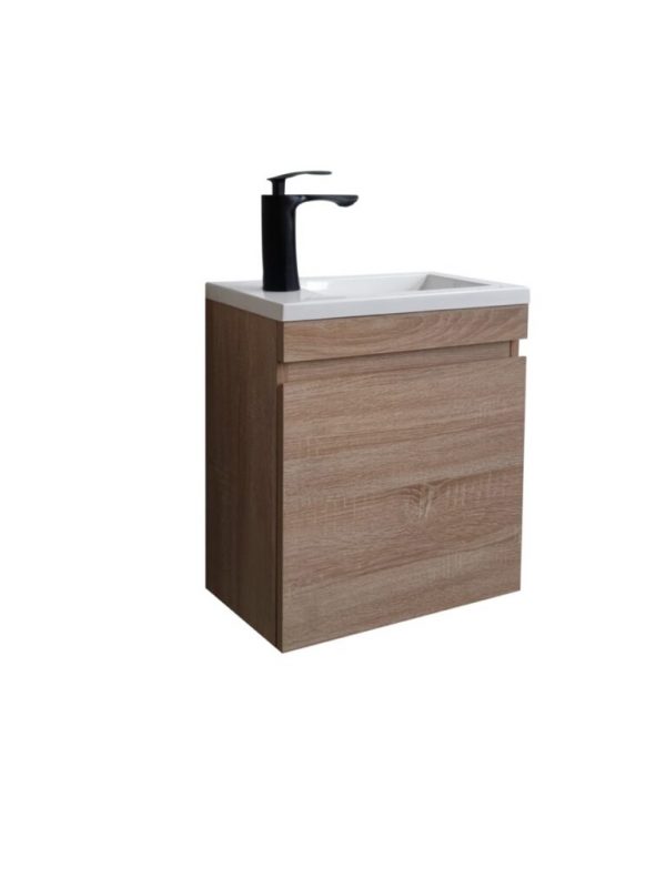 Kit Galicia Mueble de Baño gris+ Monomando Alto Damasco. Castel