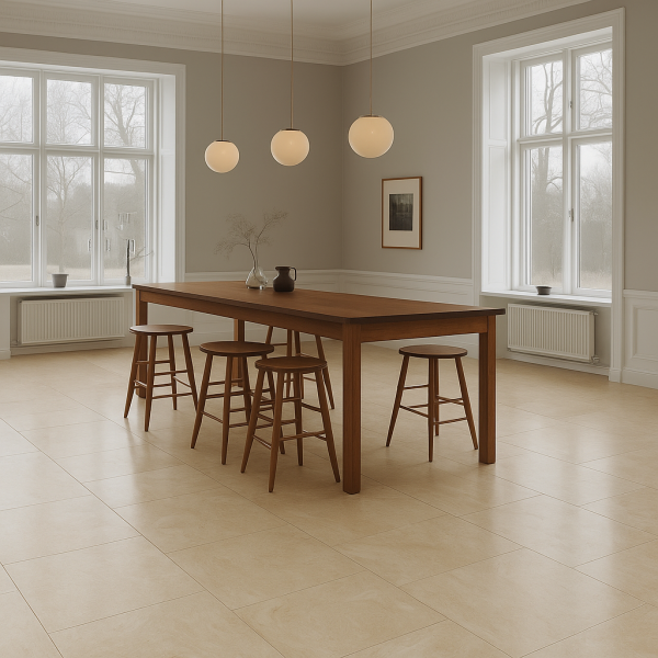 Piso Porcelánico Travertino 60 x120. Cerámica Euro - Imagen 2