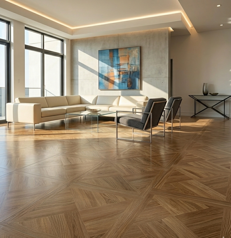 Piso Cerámico Goa 44 Natural Brillante 47x47. Castel - Imagen 2